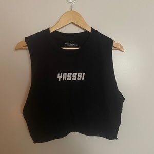 YASSSS! Crop Tank
